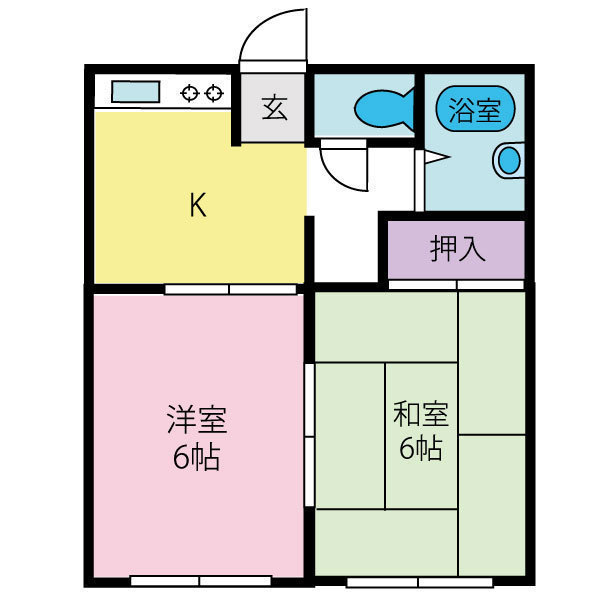 佐藤ハイツの間取り