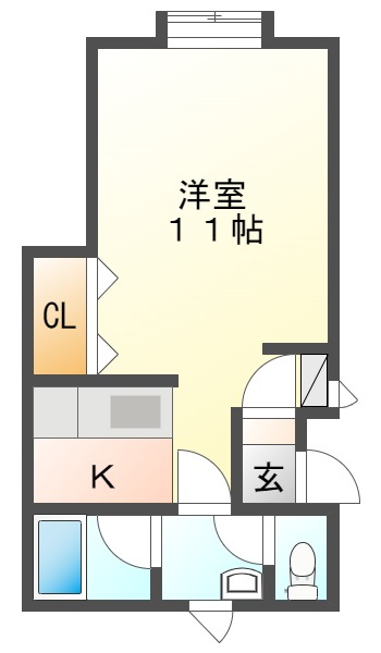 プレストンの間取り