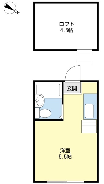 ロフト瀬田の間取り