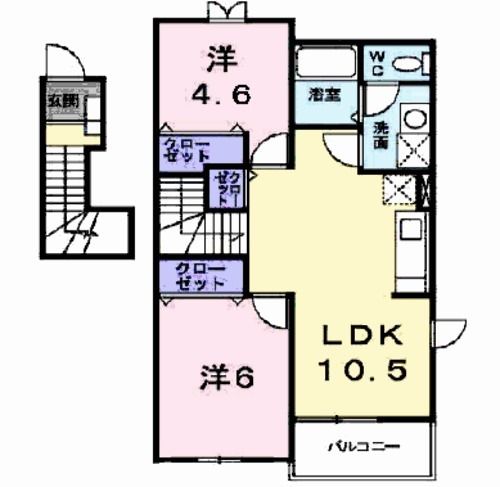 【ミールム・パレスの間取り】