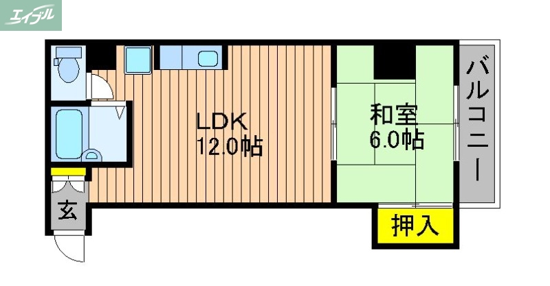 ＭＫマンションの間取り