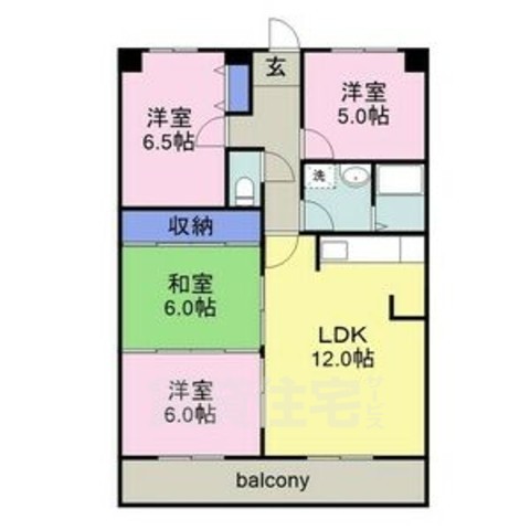 シティコーポ尾頭橋2号館の間取り