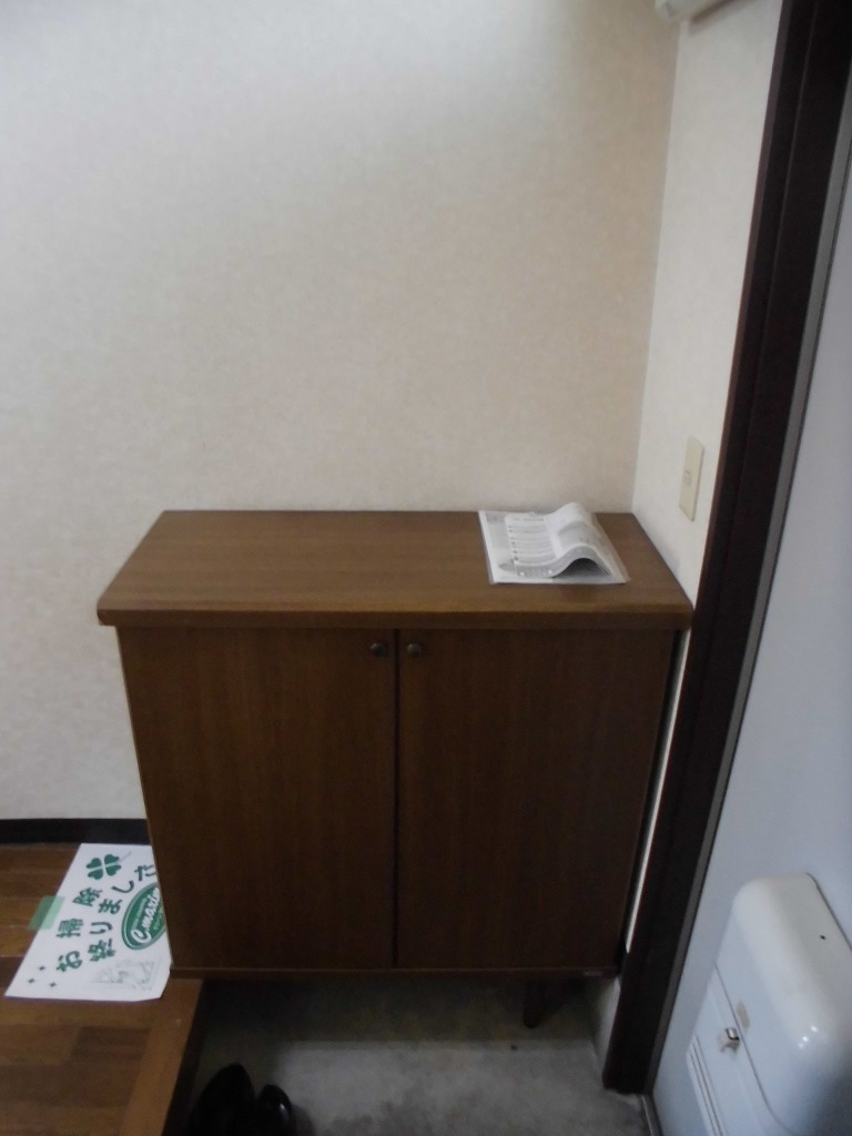 玄関　下駄箱付きです