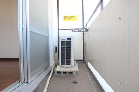 バルコニー　※別部屋の写真です