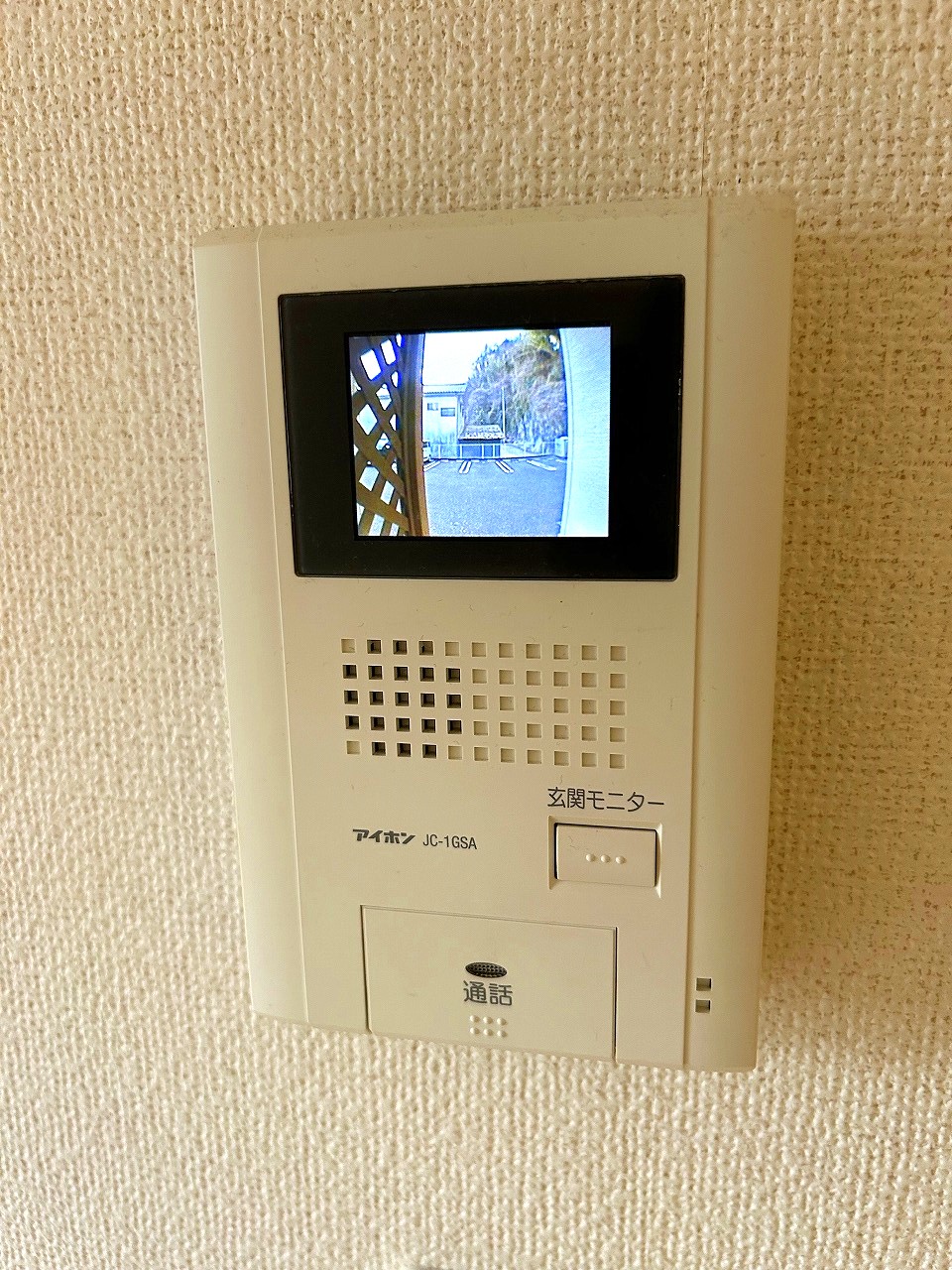 セキュリティ　カラーモニターホン（画像は２０３号　参考にしてください）