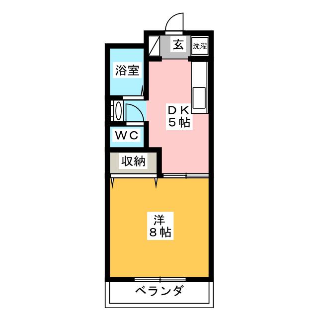 エクセル瑞雲　Ａ棟の間取り