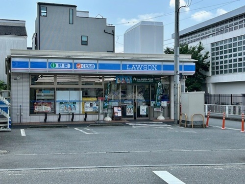 コンビニ　ローソン 横浜中央二丁目店（コンビニ）まで100m