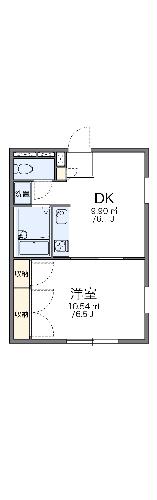 【レオパレス白雪の間取り】