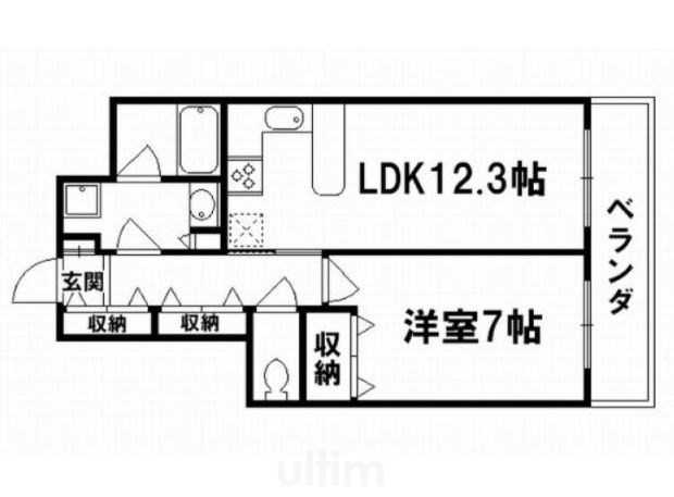 サンシティ御所南の間取り