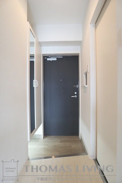 玄関　トールサイズのシューズボックス付きです。