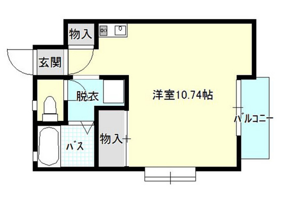 【No.７ヤスモトほんぢの間取り】