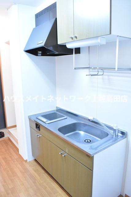 キッチン　キッチン（部分的参考同型203号室室内写真）