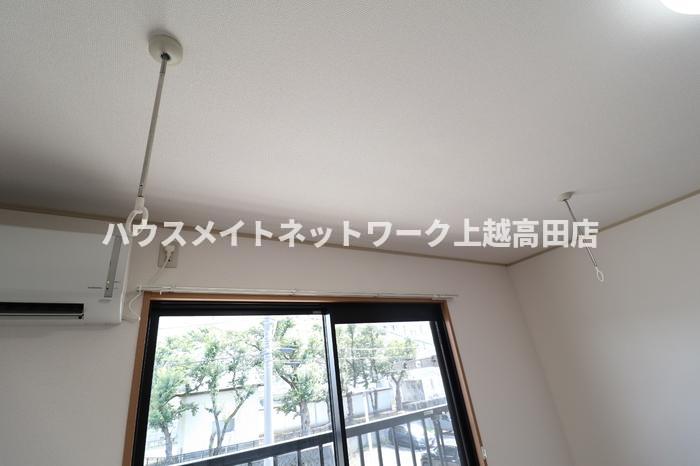 眺望　室内物干し