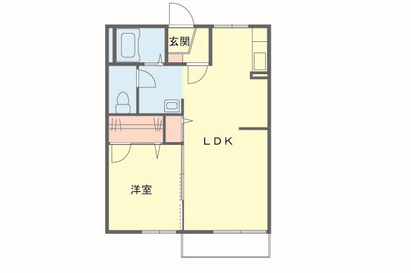 ベルメゾン中島Cの間取り