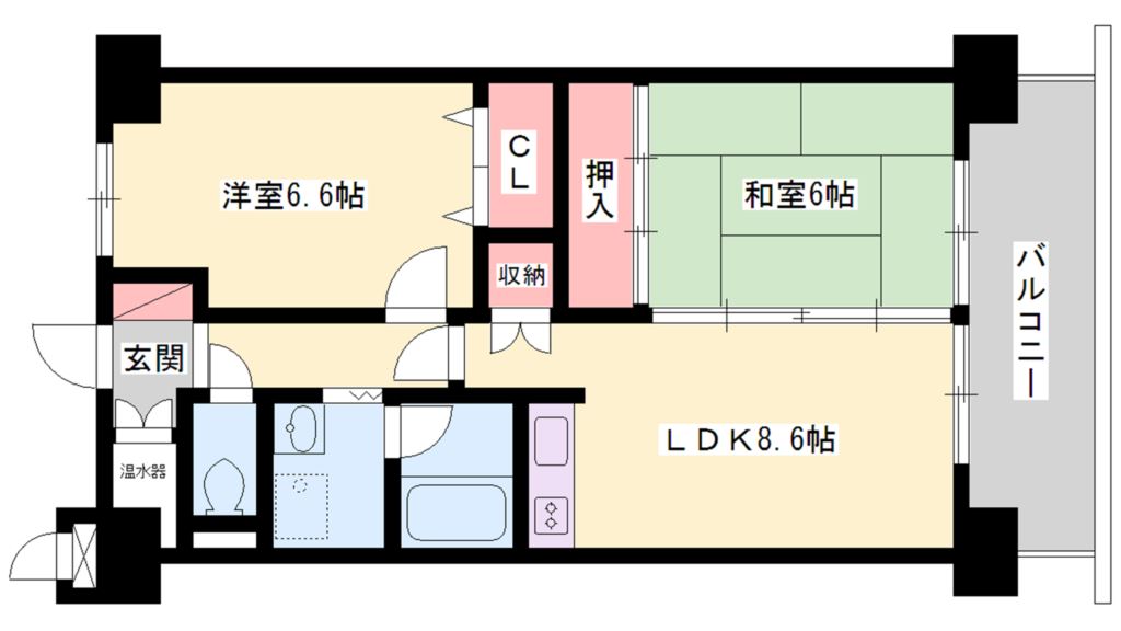 リアライズ加古川IIの間取り