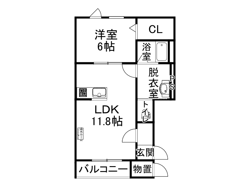 クレアトールＡの間取り