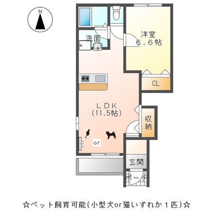 ジュピターの間取り