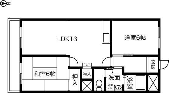 グラン・エスポワールの間取り