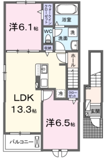 セレシア おおたかの森の間取り