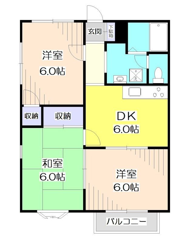 セントラルビラの間取り