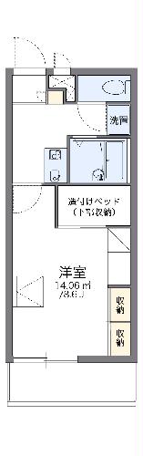 レオパレスウィンIIの間取り