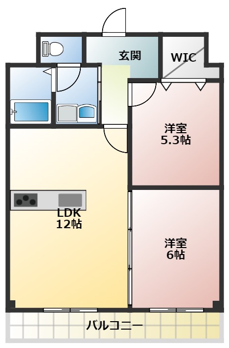 ＴＥＮＯＨＡ　ＴＯＹＯＨＡＳＨＩの間取り