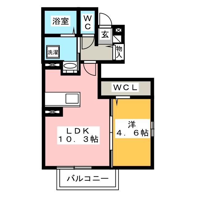 ＡＶＡＮＣＥＲ切石の間取り