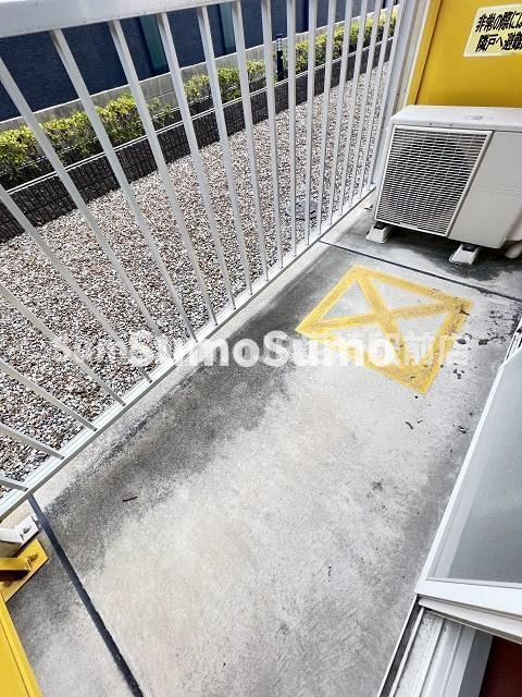 バルコニー　落ち着いた時間を過ごせるバルコニーです