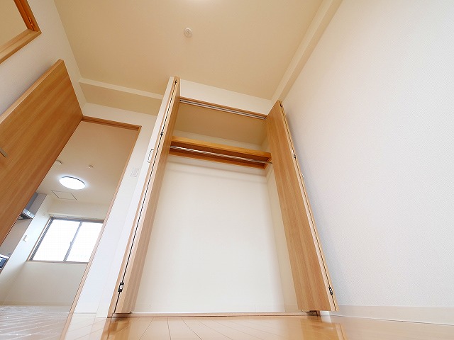 収納　ちょっとした収納スペースも充実しています