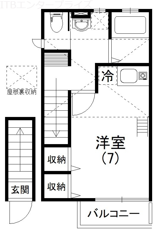 ティアラSの間取り