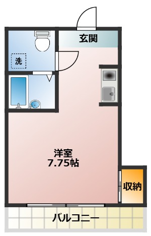 山口第1ビルの間取り