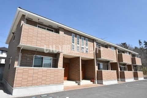 田村市船引町船引のアパートの建物外観