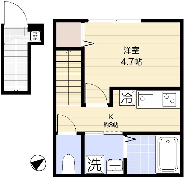 ソルナクレイシア久我山の間取り