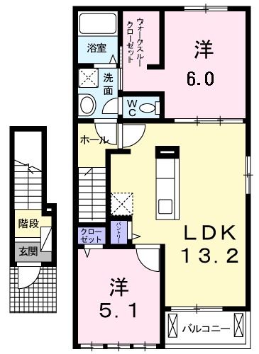 セレーノ　チェーロIの間取り