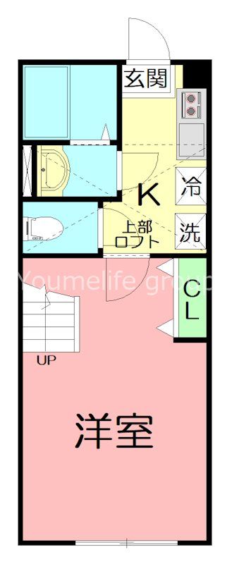 横浜市泉区中田東のアパートの間取り