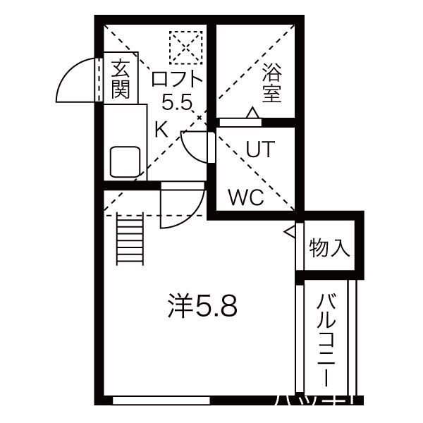 グレイス　あおなみの間取り