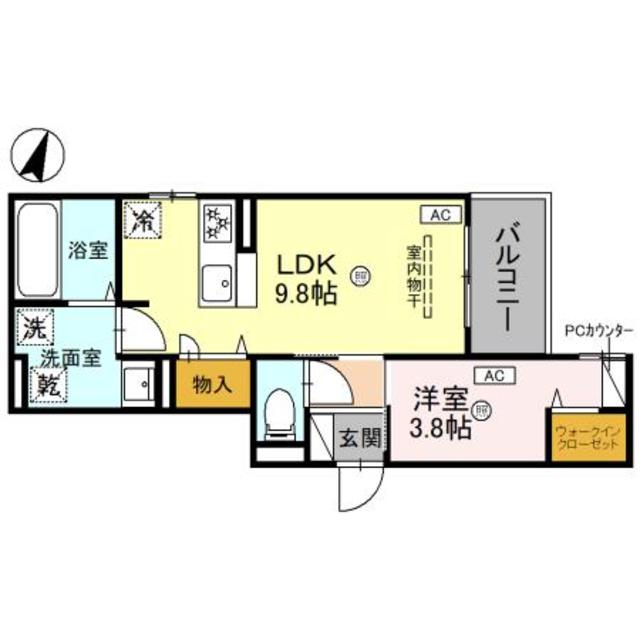 D-Luce　秋月の間取り