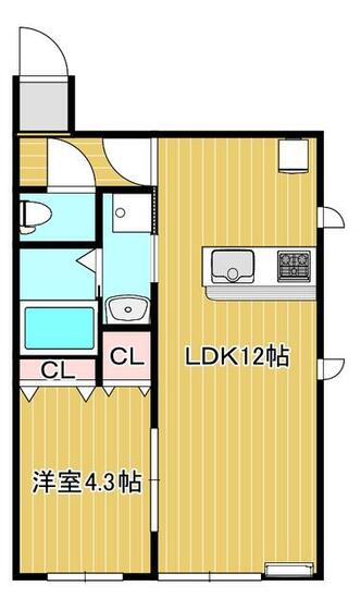 リビエ旭志の間取り