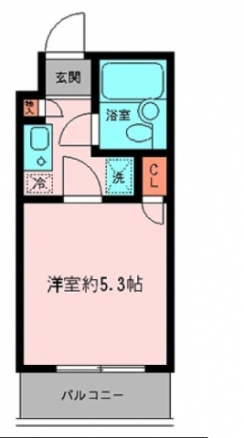 横浜市鶴見区寺谷のマンションの間取り