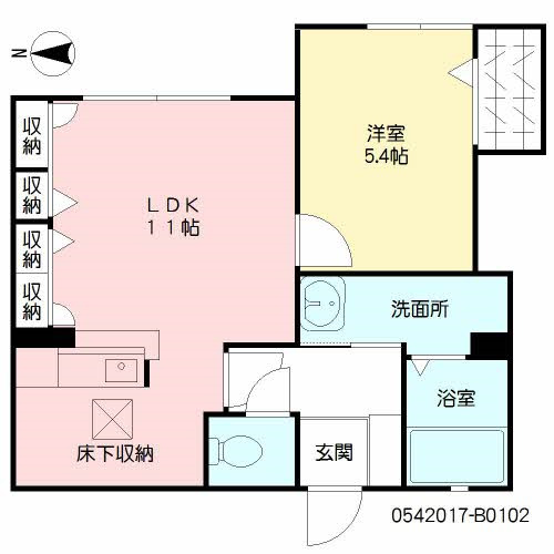 マノア　積水の間取り