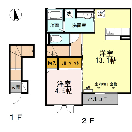 【Belle-Floraの間取り】