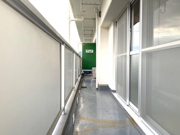 バルコニー　ビレッジハウスの同一物件・同一タイプの間取りの写真です