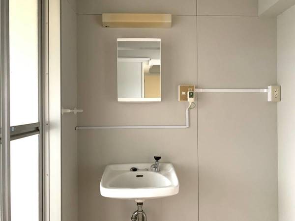 洗面設備　ビレッジハウスの同一物件・同一タイプの間取りの写真です