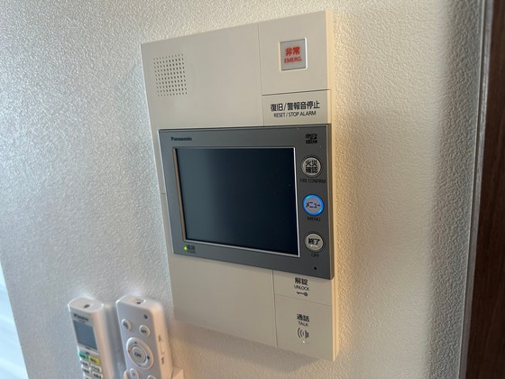 セキュリティ　※他号室の参考写真です。