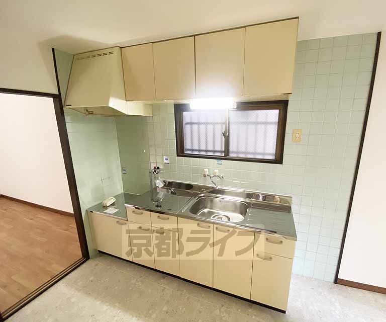 キッチン　ガスコンロ設置可