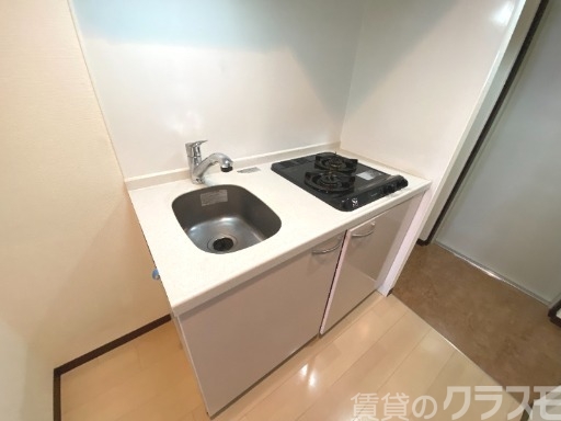 キッチン　自炊のはかどりそうなキッチン！