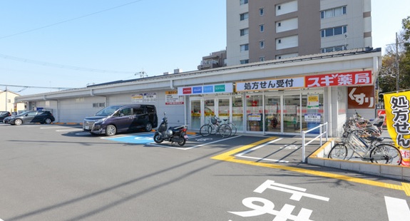 ドラックストア　スギ薬局西大路店（ドラッグストア）まで571m