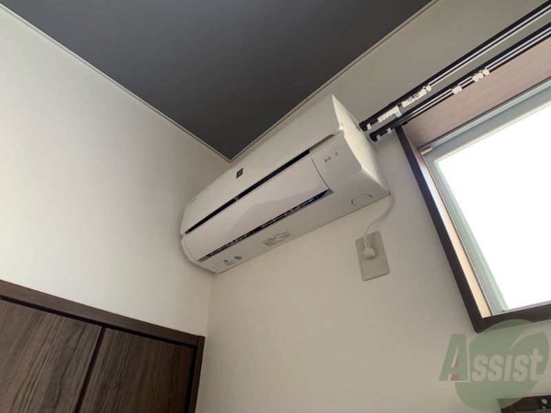 その他設備　エアコン付きなので各季節快適に過ごせそうですね！