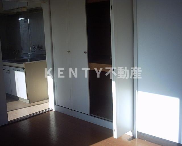 収納　収納のためのスペースです