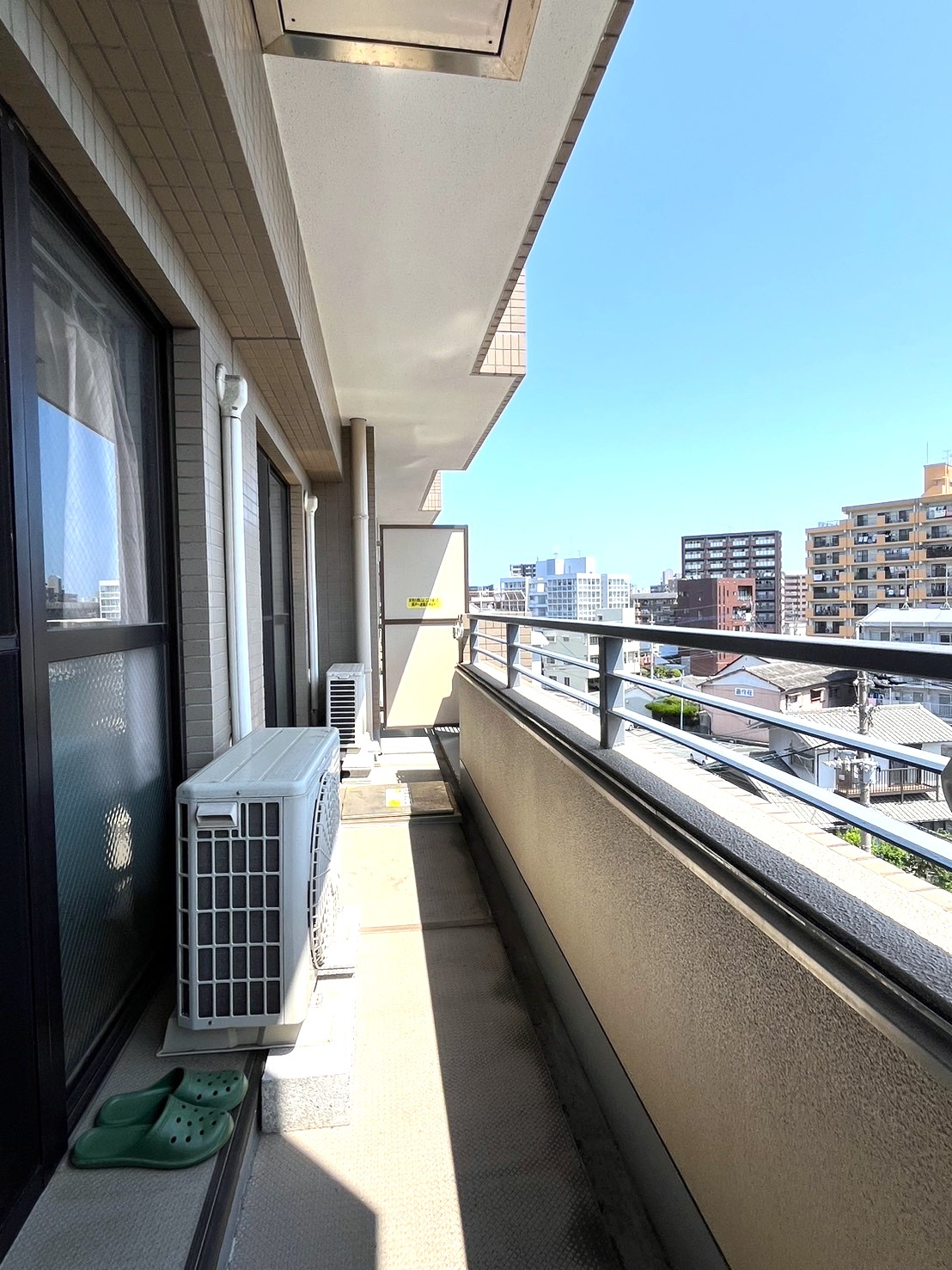 バルコニー　陽当たりの良いバルコニーです。